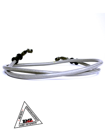 Шланг гидравлический тормозной (армированный) L=1100 d=10мм серый (8042)