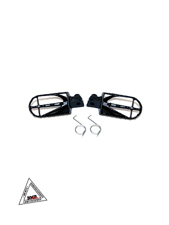 Подножки водительские (пара) для питбайка эндуро кроссового мотоцикла TTR125 / KAYO125 / YX125 / YX1