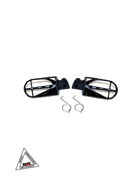 Подножки водительские (пара) для питбайка эндуро кроссового мотоцикла TTR125 / KAYO125 / YX125 / YX1