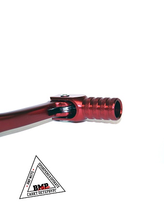 Педаль п.п. CNC красная BMP-moto