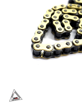 Цепь привода 428H 132L (усиленная) золотая SFR