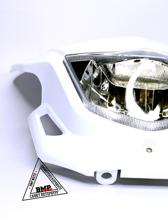 Фара в сборе B-018 кросс белая