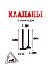 Клапаны 172FMM-5 PR250 X-TECH