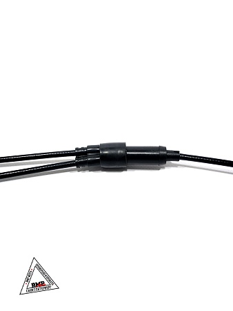 Трос газа (двойной прямой, для карбюратора с ускорителем) 250см3 L=1185