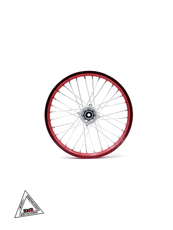Обод передний 17&quot; (1,60-R17 d=15mm) алюминий/красный