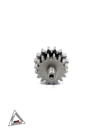 Шестерня малая двойная редуктора стартера 163FML (CG200-A) 167FML-3 (CG200D-B) 167FMM (CG250)