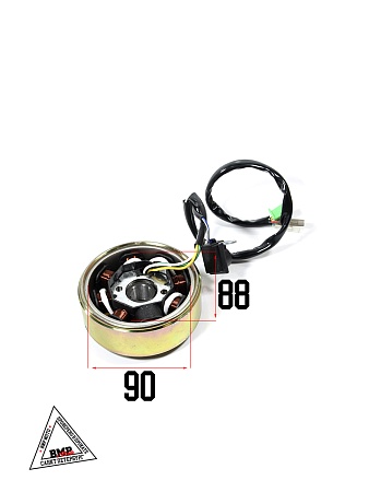 Генератор в сборе, 8кат, 5.провод. ATV150