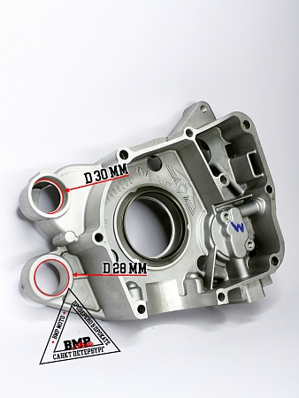 Картер правый 163QMK с балансиром