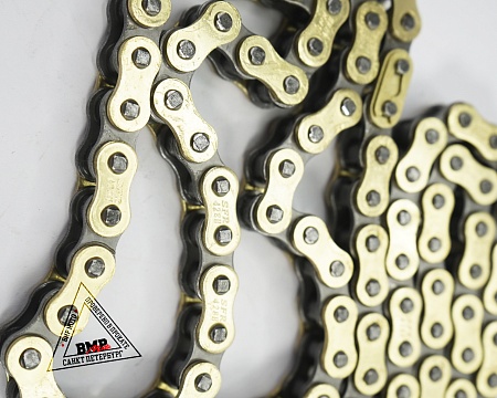 Цепь привода 428H 132L (усиленная) золотая SFR