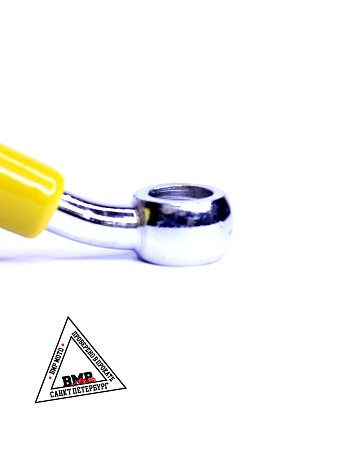 Шланг гидравлический тормозной (армированный) L= 500 d=10мм красный 