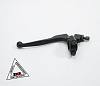 Рычаг сцепления с кронштейном черный