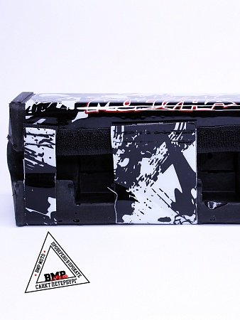 Защита руля прямоугольная #2 
черная