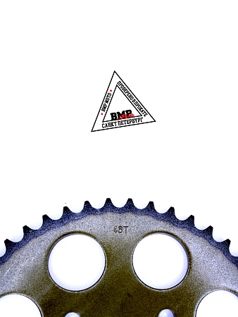 Венец, звезда ведомая (520-46) сталь, закаленные зубья CG/CB 4х90х58 BMP-moto