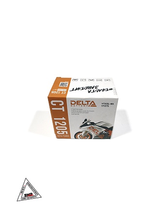 АКБ "DELTA" (СТ-1205) (114 х 68 х 106) 12v (5 Ah ) обр.