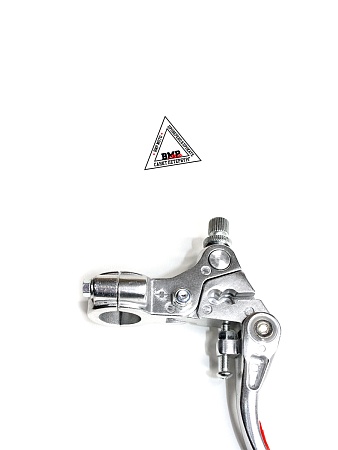 Рычаги тормоз + сцепления складные c силиконовыми накладками в сборе питбайк / мотоцикл / Красные