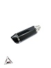 Глушитель AKROPOVIC #4 (L=370) шестигранный карбон