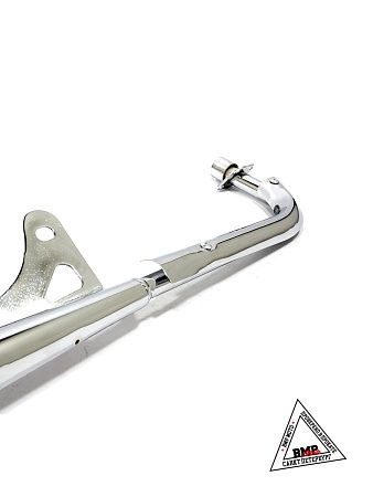 Глушитель станд., ХРОМ.; Alpha, Zodiak, Delta (00003590)