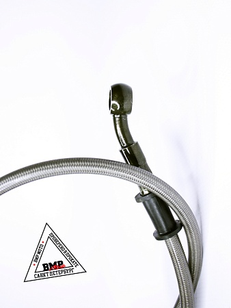 Шланг гидравлический тормозной (армированный) L= 700 d=10мм серый (8040) BMP-moto