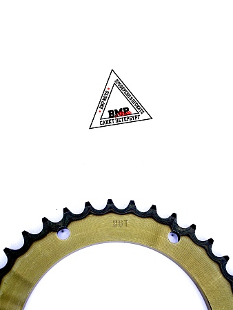 Венец, звезда ведомая (520-36) сталь, закаленные зубья Кросс 250-450 6х153х125