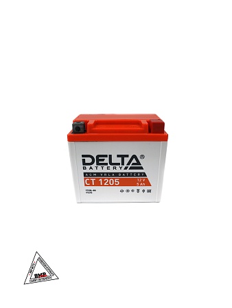 АКБ "DELTA" (СТ-1205) (114 х 68 х 106) 12v (5 Ah ) обр.