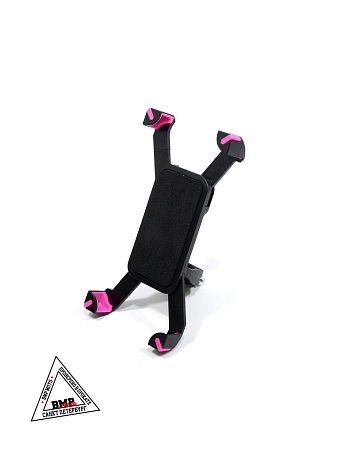 Держатель для телефона на руль (до 185*95mm) чёрный (D-9319)