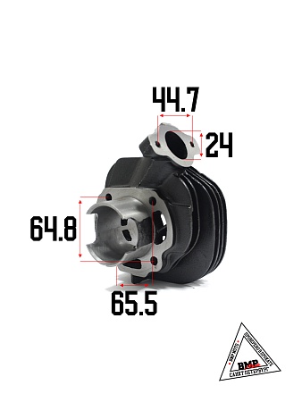 Цилиндро - поршневая группа 2T ТВ-60сс, 1E41QMB, D43.00мм (SEE); Suzuki Ran, GEMMA, BM Joy, Style, G