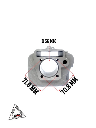 ЦПГ (поршневая) YX140 (W063) (70,6/72/78,4/13) (56*57) X-TECH