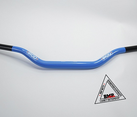 Руль 28мм #3 двухцветный синий