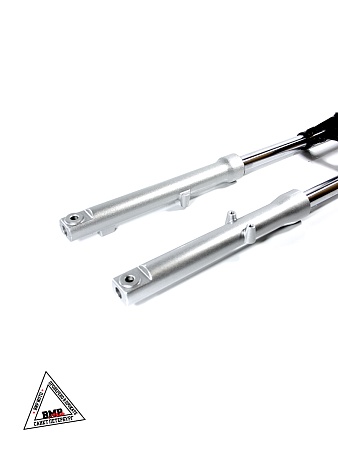 Вилка передняя телескопическая Alpha в сборе (D-27мм, под ось d-10мм)