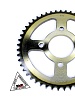 Венец, звезда ведомая (428H-49) сталь, закаленные зубья CG/CB 4х90х58