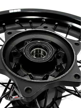 Диск колёсный задний 18" 2,15x18 [250-7R] 25мм алюминий черный (30.409.1115)