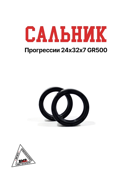 Сальники прогрессии (пара) 24x32x7 GR500