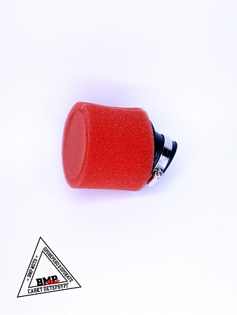 Фильтр возд. нулевик #2 (d=45mm) поролон красный