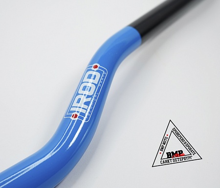 Руль 28мм #3 двухцветный синий