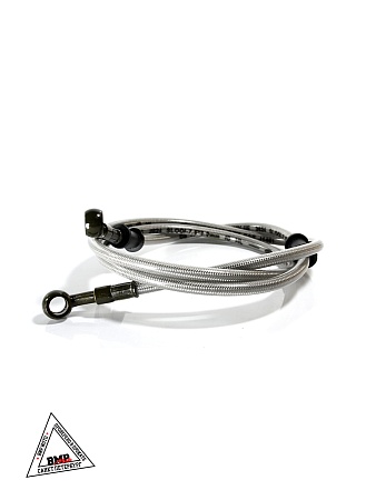 Шланг тормозной гидравлический (армированный)(1250mm, Ø10mm, Cерый)S-2660