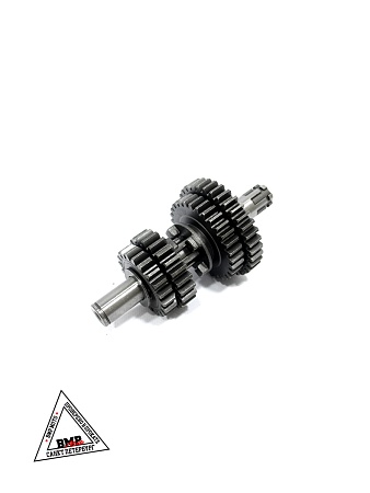 Вал КПП (вал редуктора) вторичный (ведущей звезды), YX140\W063 kick start WELS RT