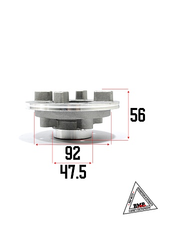 Основание (ступица) задней звезды в сборе Delta, Alpha, Zodiak, Nitro, Orion (сальник, подшипник) (0