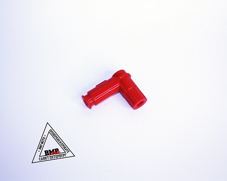 Колпачок свечной мото силикон (красный)