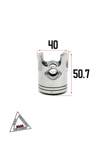 Цилиндро - поршневая группа 2T STELS QJ- 50cc, 1E40QМB, D40.00мм (p-12мм) (SEE) (00005568)