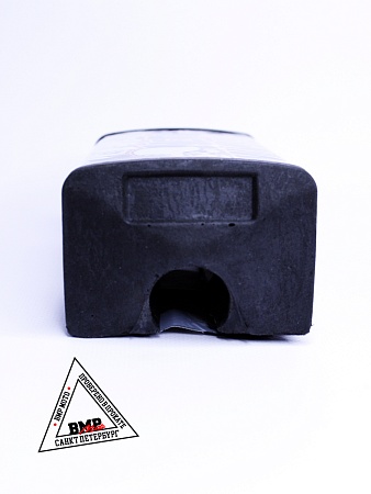 Защита руля прямоугольная #2 черная