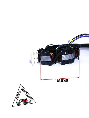 Статор генератора 139FMB,147FMH,152FMH 50-110см3 (6 катушек)