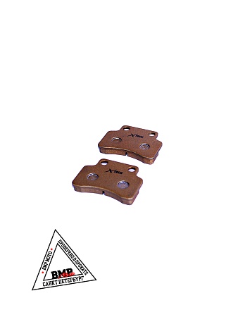 Колодки тормозные дисковые #8 X-TECH (semi-metallic) полуметаллические