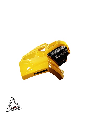 Пластик основной передний ATV WILD TRACK LUX желтый