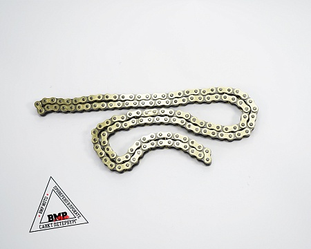 Цепь привода 428H 132L (усиленная) золотая SFR