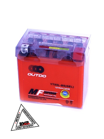 АКБ 12В 5А-ч 113*70*108 (2021г.) 5L GEL