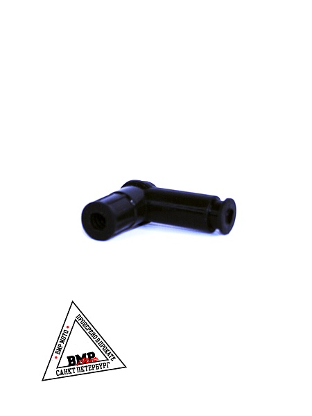 Колпачок свечной мото силикон (черный)