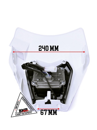 Фара в сборе XCW 150/200/300 
17-19 (KTM) белая