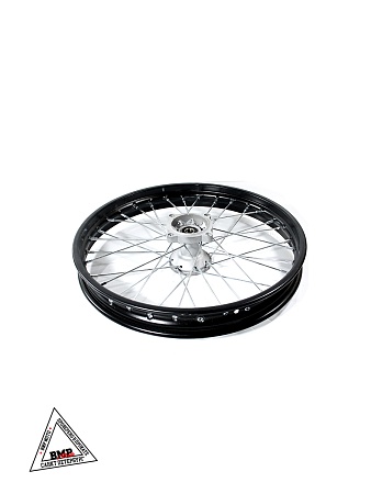 Обод передний 17" (1.60xR17 d=15мм) сталь/черный