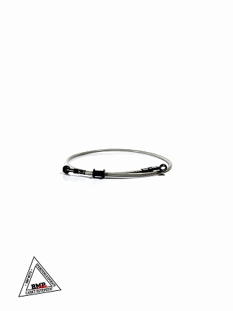 Шланг гидравлический тормозной (армированный) L=1000 d=10мм серый BMP-moto