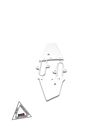 Комплект пластика KAYO K1 оранжевый/белый